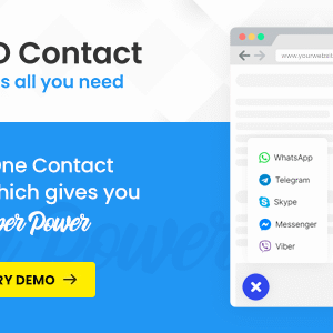 AIO Contact v2.8.0 Nulled – All in One Contact Widget
