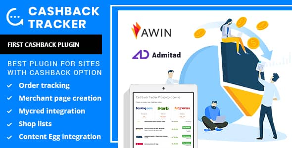 Cashback Tracker v2.6.4 Nulled - Wordpress Plugin