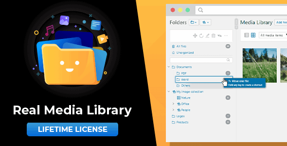 WordPress Real Media Library v4.21.20 Nulled - Folder & File Manager for WordPress Media Management