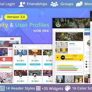 Youzify (formerly Youzer) v3.3.5 Nulled – BuddyPress Community & WordPress User Profile Plugin
