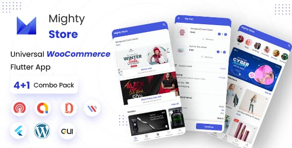 MightyStore Dokan Multi Vendor v18.0 Nulled - Flutter E-commerce Full App
