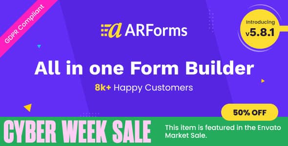 ARForms v6.3 Nulled - Wordpress Form Builder Plugin