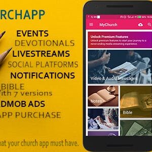 My Church App Nulled – Android & IOS Flutter Church Application – 15 July 2023