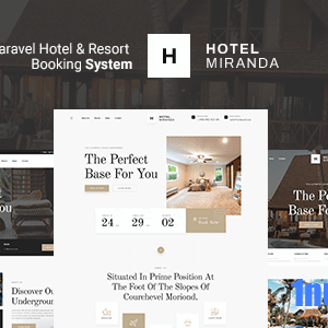Miranda v1.37.3 Nulled – Hotel and Resort Booking system