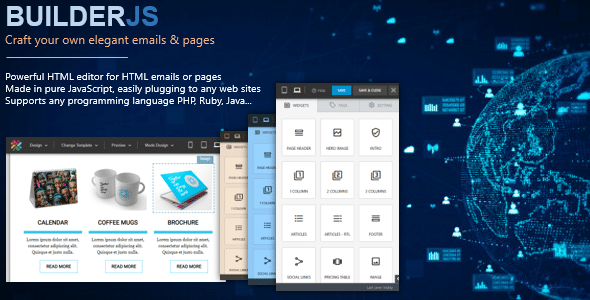 BuilderJS v5.0.4 Nulled - HTML Email & Page Builder