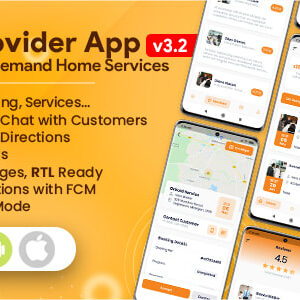 Service Provider App for On-Demand Home Services Complete Solution v3.2.0