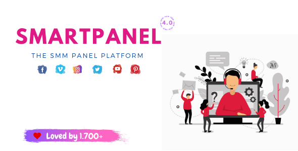 SmartPanel v4.0 Nulled - SMM Panel Script