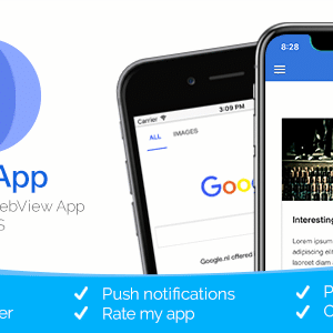Web2App for IOS Nulled – Quickest Feature-Rich IOS Webview – 23 June 2023