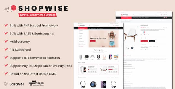 Shopwise v1.31 Nulled - Laravel Ecommerce System