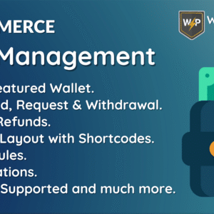 WooCommerce Wallet Management v3.6.0 Nulled – All in One