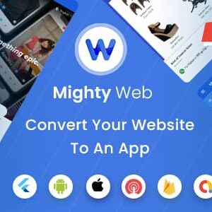 MightyWeb Webview v20.0 Nulled – Web to App Convertor (Flutter + Admin Panel)