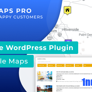 Advanced Google Maps Plugin for WordPress v5.7.0 Free