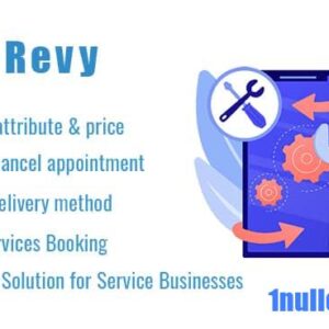 Revy v1.17 Nulled – WordPress booking system for repair service industries