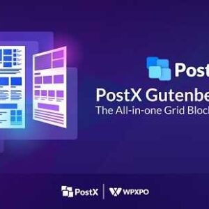 PostX Pro v1.5.3 Nulled – Gutenberg Post Blocks