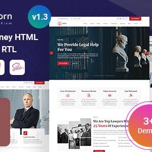 Atorn v1.2 Nulled – Law Firm & Attorney Website Template
