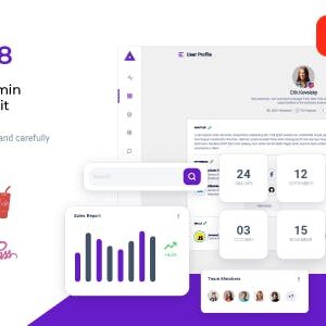 Huro v1.7 Nulled – Multipurpose Admin and Webapp UI Kit