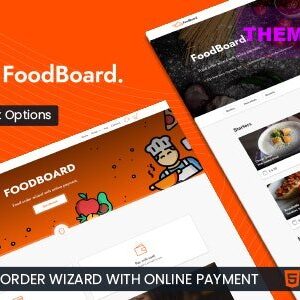 FoodBoard v1.0 Nulled – Food Order Wizard with Online Payment