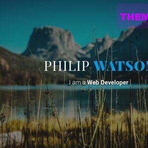 Watson Nulled – Resume HTML Template