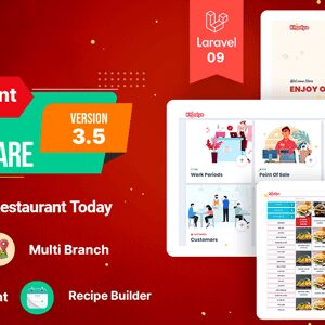 Khadyo Restaurant Software v3.5.0 Nulled – Online Food Ordering Website with POS