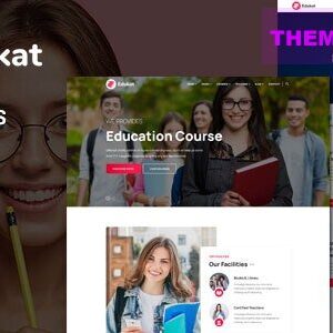 Edukat v1.2 Nulled – Education and LMS Template