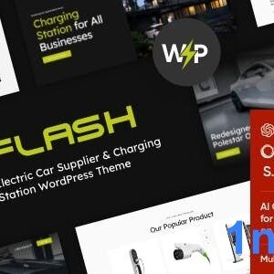 The Flash v1.12 Nulled – Electric Car Supplier & Charging Station WordPress Theme