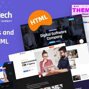 Munteh v1.0 Nulled – IT Solutions & Services HTML5 Template