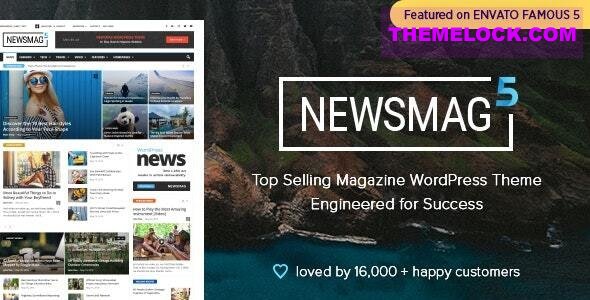 Newsmag v5.4.1 Nulled - News Magazine Newspaper