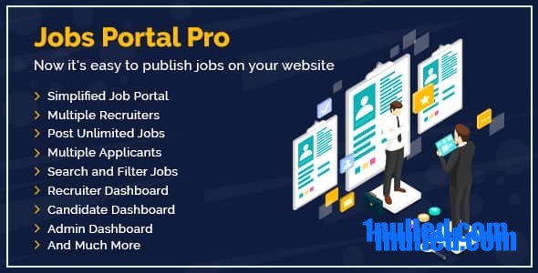 Jobs Portal Pro v2.6 Nulled - Plugin For WordPress