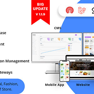 Namal v1.1.9 – 5 in 1 Ionic Delivery Solution with POS for Single & Multiple Location Business Brand Free