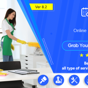 Cleanto v8.2 Nulled – Online bookings management system for maid services and cleaning companies