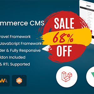 YOORI v1.2.0 Nulled – Laravel Vue Multi-Vendor PWA eCommerce CMS