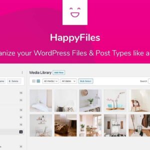Happy Files Pro v1.8.3 Nulled – Organize Your WordPress Media Files