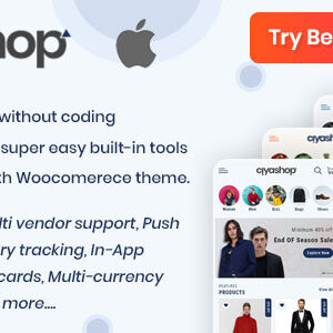 CiyaShop v4.19 Nulled – Native iOS Application based on WooCommerce