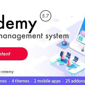 Academy v5.7 – Learning Management System – nulled