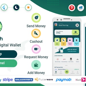 6Cash v4.0 Nulled – Digital Wallet Mobile App with Laravel Admin Panel