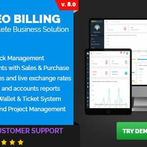 Neo Billing v8.0 Nulled – Accounting, Invoicing And CRM Software
