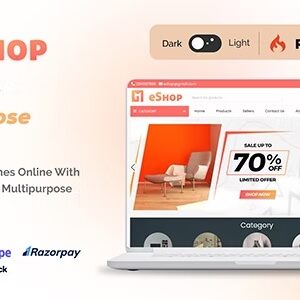 eShop Web v2.5.0 Nulled – Multi Vendor eCommerce Marketplace / CMS