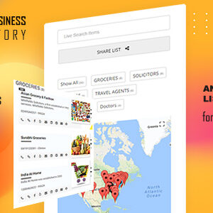 Simple Business Directory with Maps, Store Locator, Distance Search v15.1.2 Free