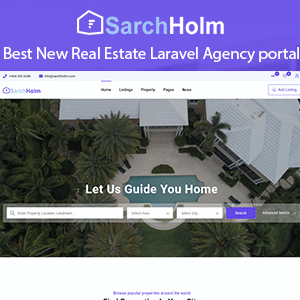 Sarchholm v2.0.5 Nulled – real estate laravel multilingual agency portal