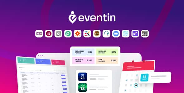 WP Eventin v3.3.36 Nulled - Events Manager & Tickets Selling Plugin for WooCommerce