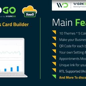 vCardGo SaaS v4.5 Nulled – Digital Business Card Builder