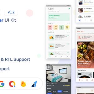 FlutKit v15.0 Nulled – Flutter UI Kit