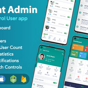 Fiberchat ADMIN App v1.0.16 Nulled – Control & Monitor Fiberchat User Whatsapp Clone App