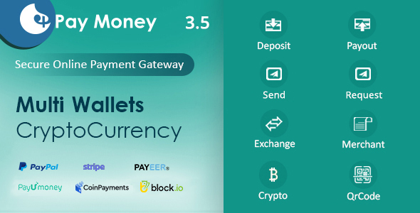 PayMoney v3.9 Nulled - Secure Online Payment Gateway