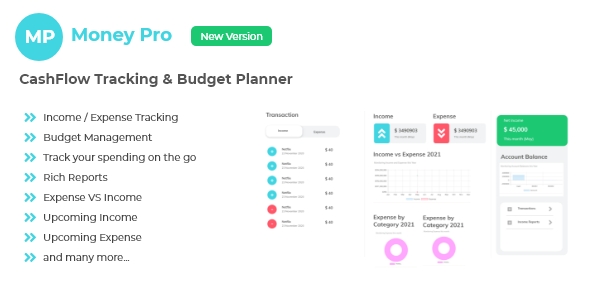 Money Pro v4.0 Nulled - Cashflow and Budgeting Manager