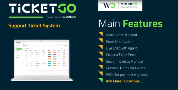 TicketGo v4.0 Nulled - Support Ticket System