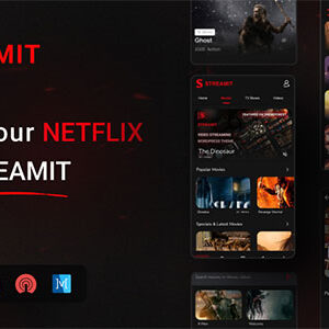 Streamit v5.0 Nulled – Movie, TV Show, Video Streaming Flutter App With WordPress Backend