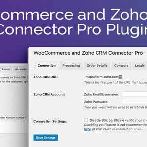 Zoho CRM Connector Pro for WooCommerce 2.1.11 Free