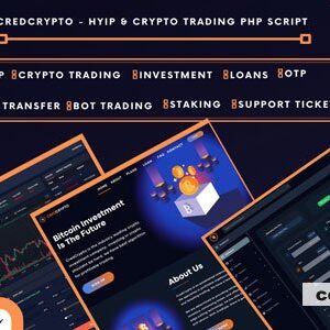 CredCrypto v3.0 Nulled – HYIP Investment and Trading Script