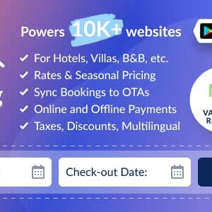 MotoPress Hotel Booking v4.10 Nulled – Hotel Booking WordPress Plugin
